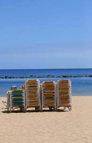 La playa de las Teresitas, San Andres, Tenerife